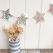 Liberty star garland, Nursery decor, Celebration bunting
