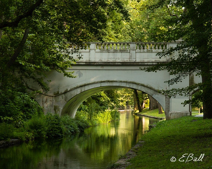 Brandywine Park Bridge Wilmington Delaware Photo Print Artwork Nature