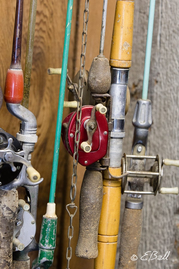 Old Rod Reel Fishing 