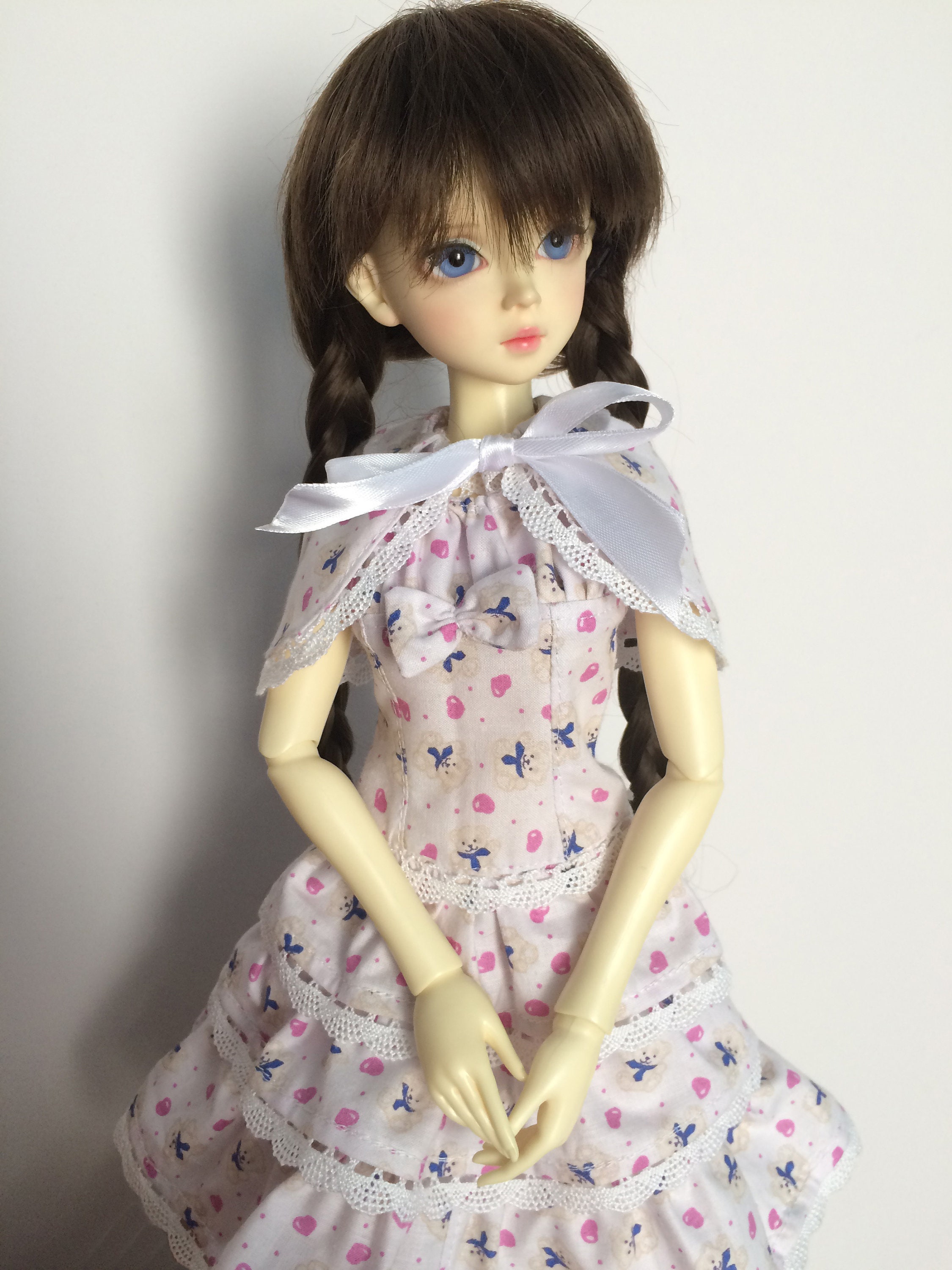 Inzopo Scarpe Con Tacco Per Bambole 1/3 BJD – Rosa, Tacco Grosso, Per Dollfie, DOD, SD, OB, PB, Accessori Moda - 3