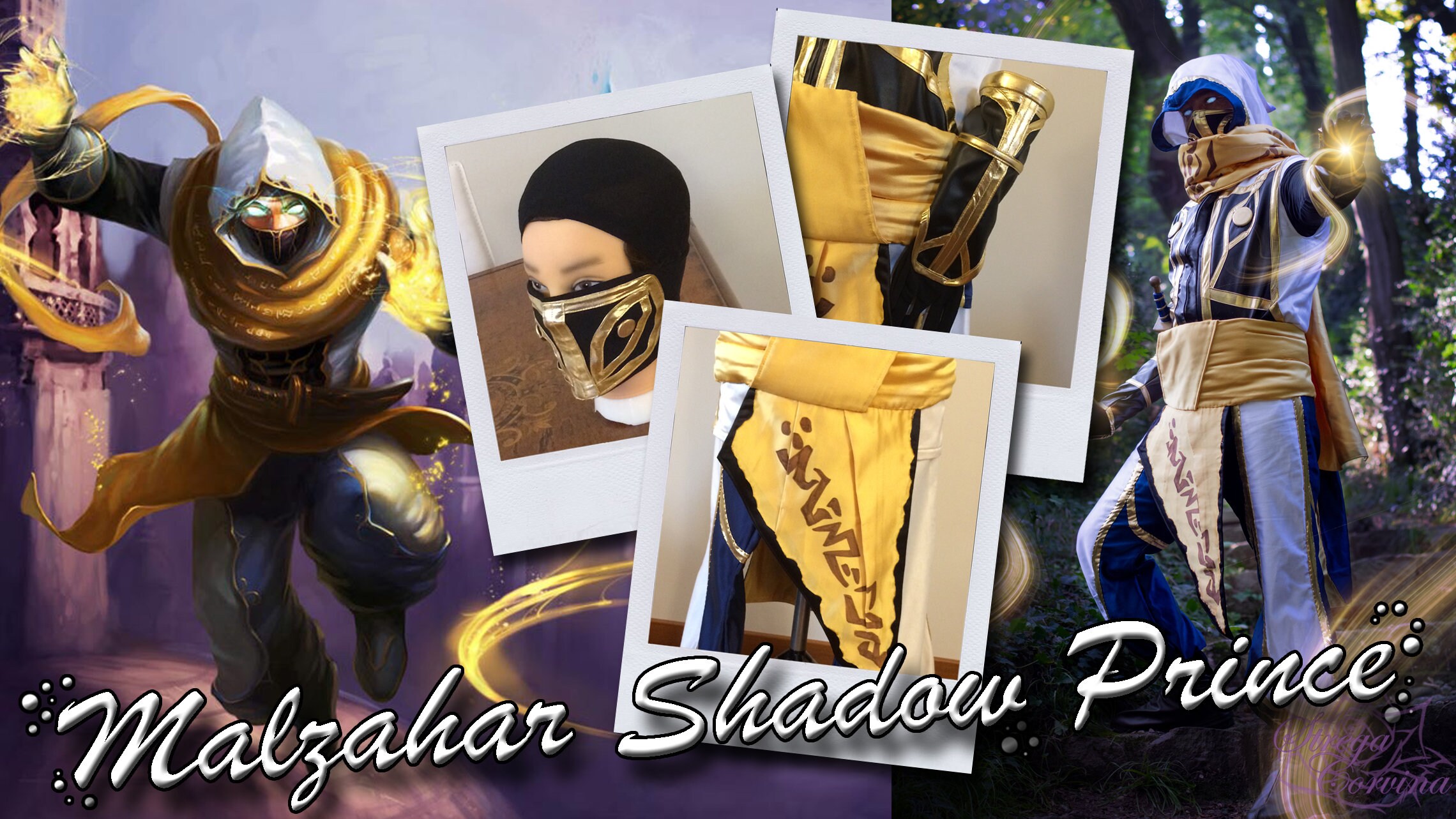 Malzahar Shadow Prince Cosplay Costume Male Lol Champions Etsy