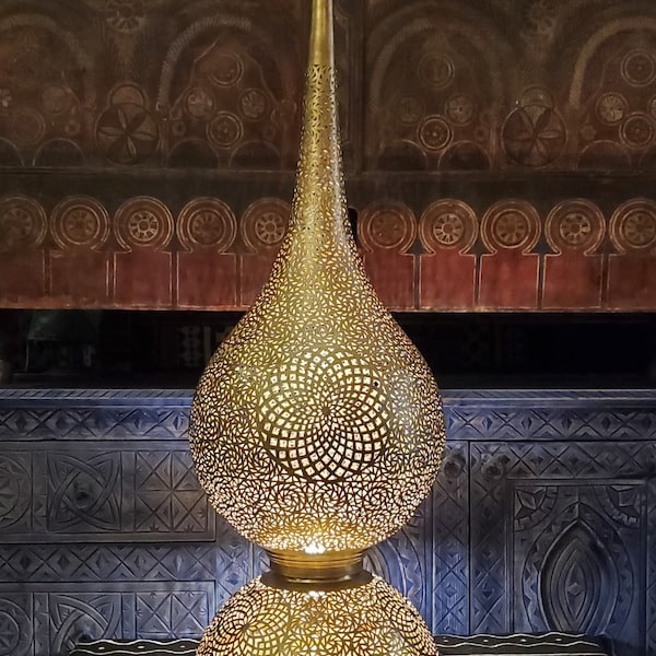 Teardrop Floor Lamp - Etsy