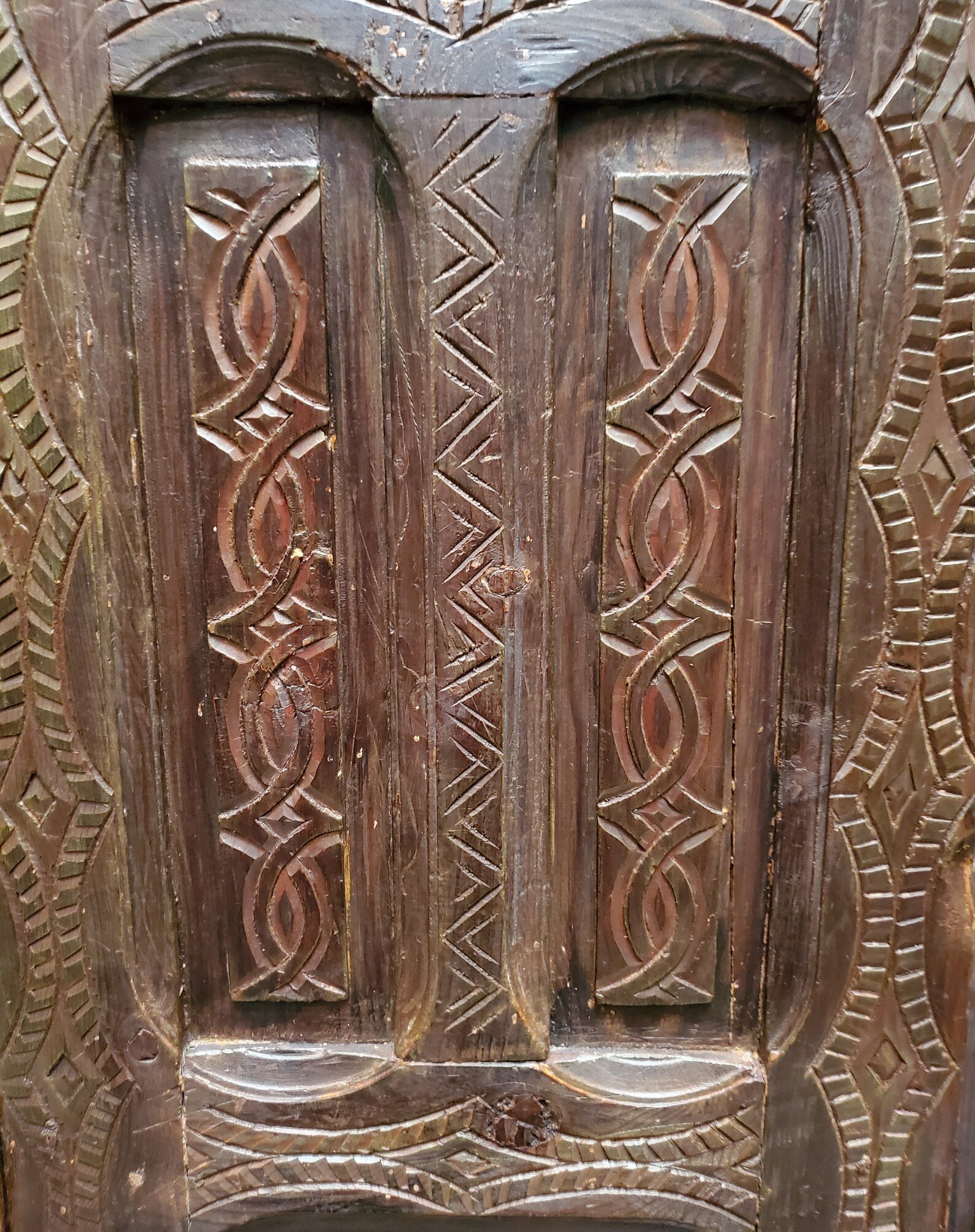 El Panel De Madera Tallado Marroquí Tradicional Imagen De Archivo - Imagen De Adornado, Palacio