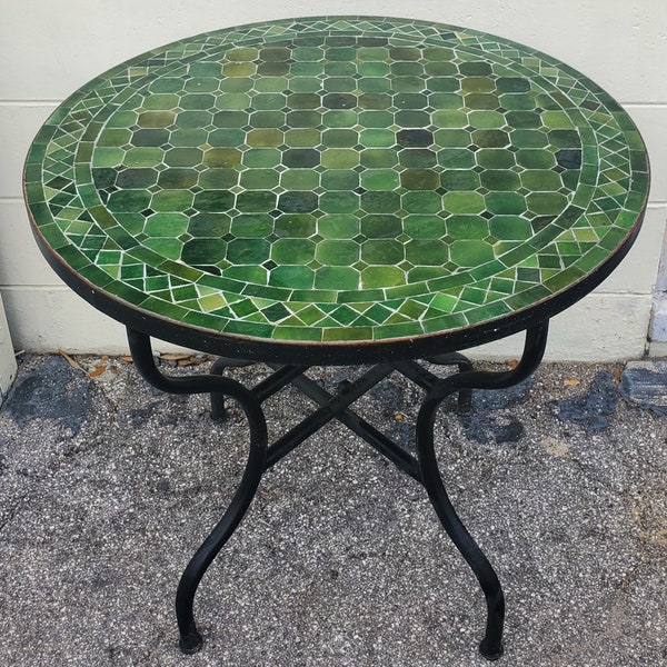 Mosaic Table Etsy