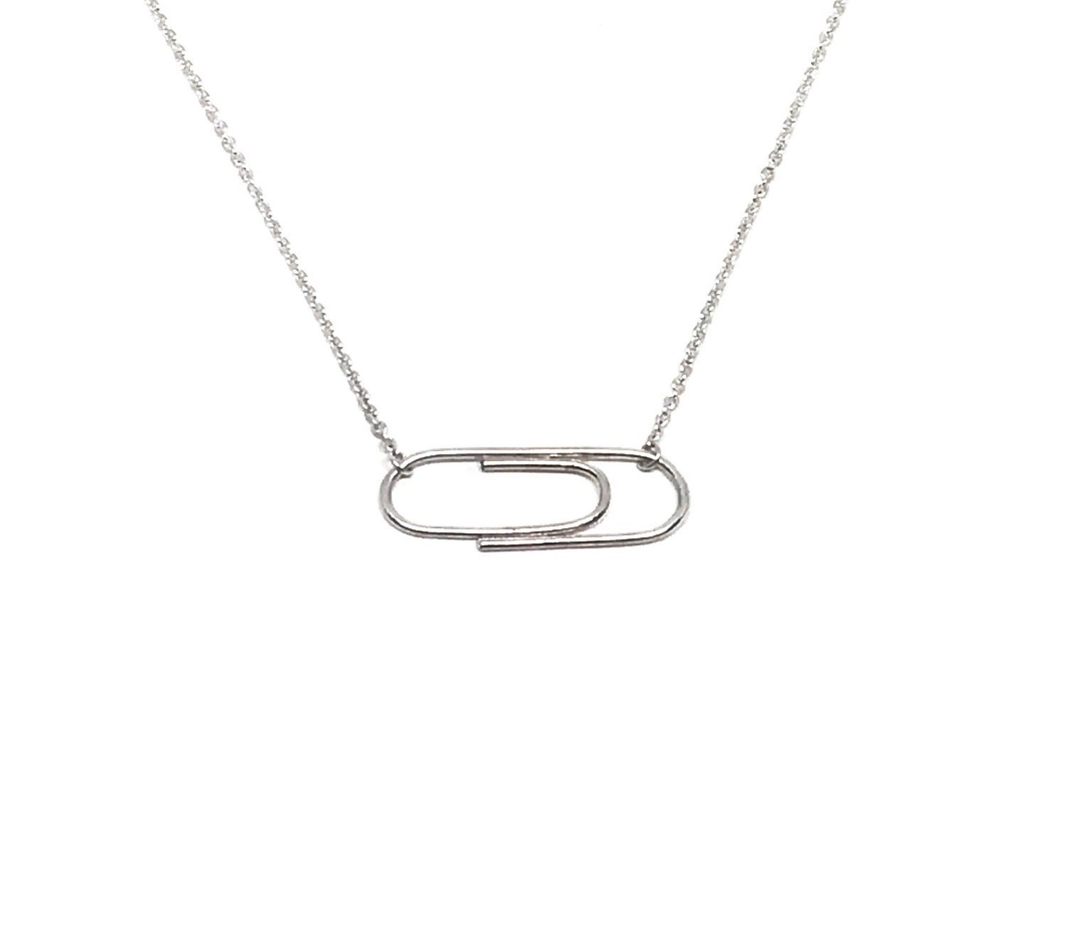 paper clip necklace paper clip necklace
