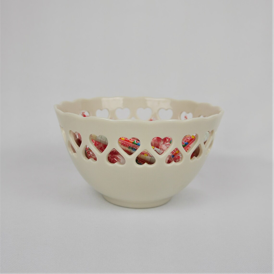 Vintage Lenox Bowl Heart Collection With Heartshape Cut Etsy