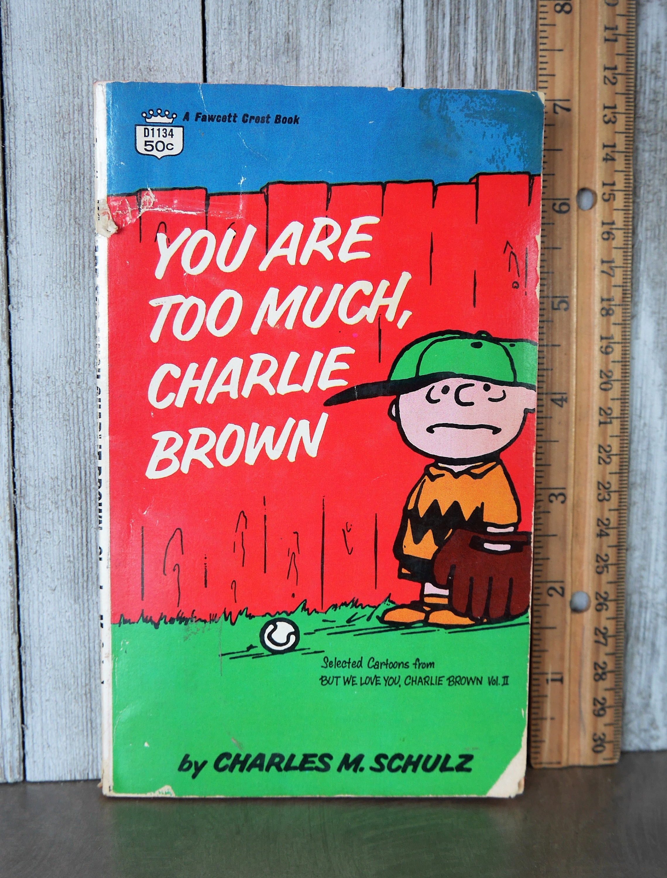 Vintage Peanuts Cartoon Comic Book You Are Too Much Etsy