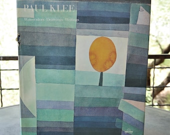 Paul Klee Watercolors-Drawings-Writings Book, 1969 Hardbound