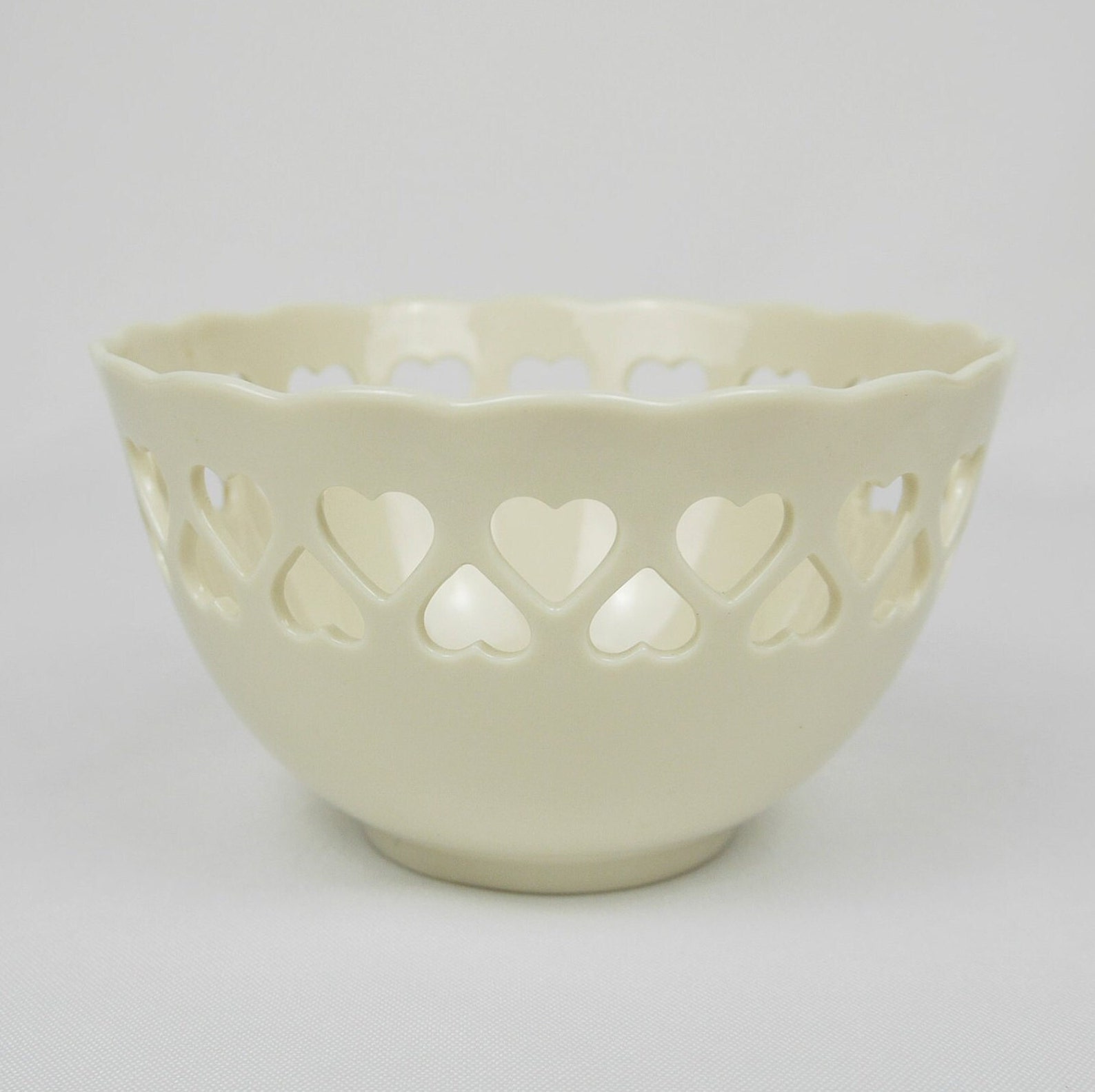 Vintage Lenox Bowl Heart Collection With Heartshape Cut Etsy
