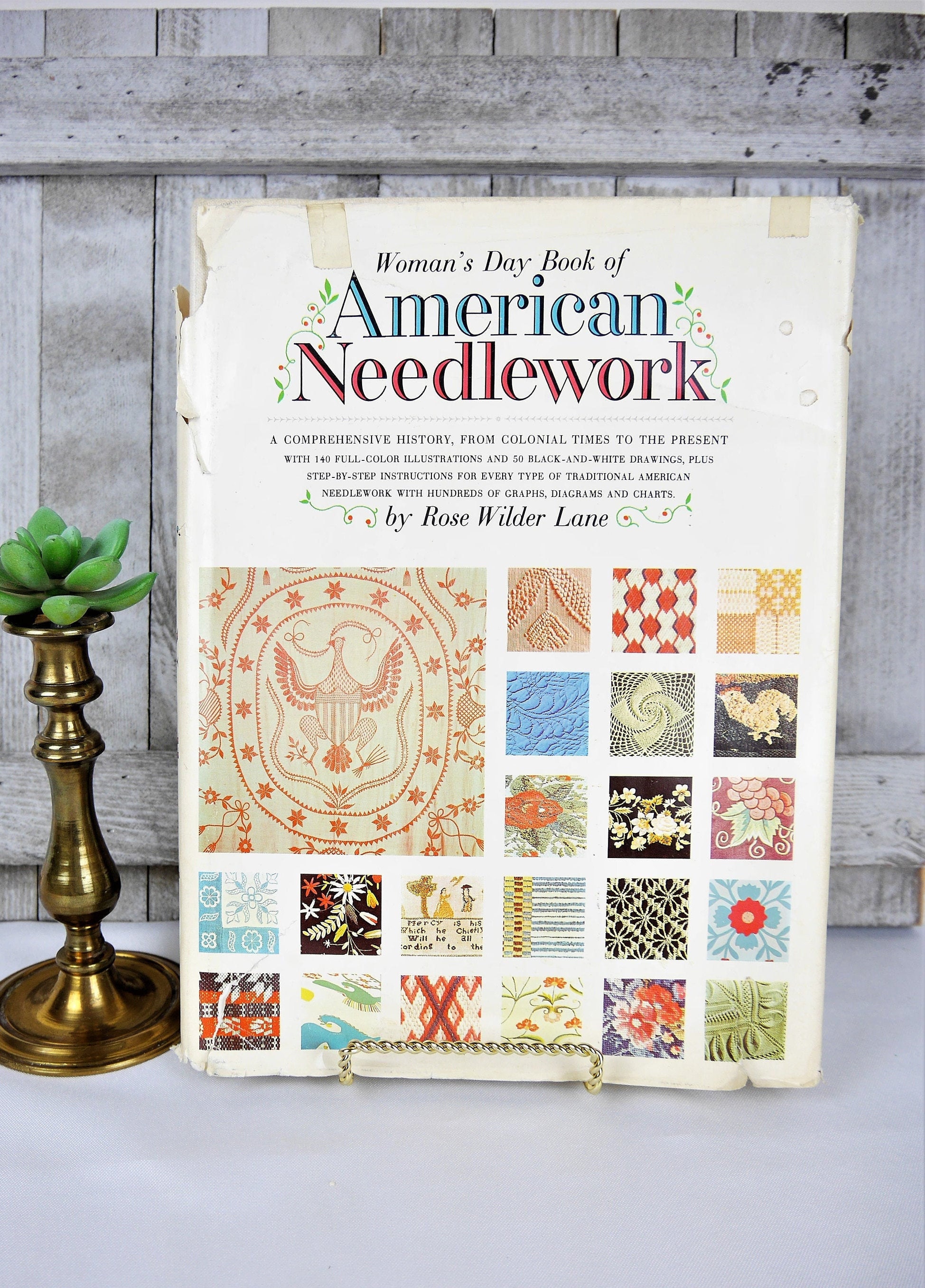 Woman's Day Book of American Needlework Hardback 1963 - Etsy