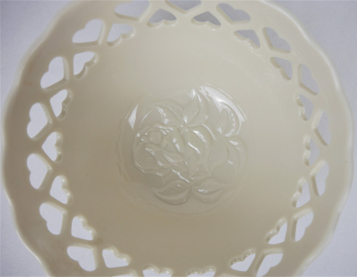 Vintage Lenox Bowl Heart Collection With Heartshape Cut Etsy