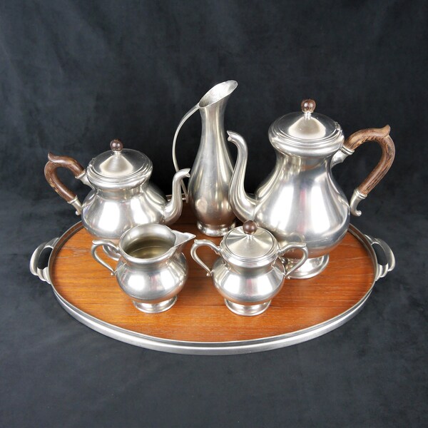 Royal Holland Pewter Tea Set Etsy