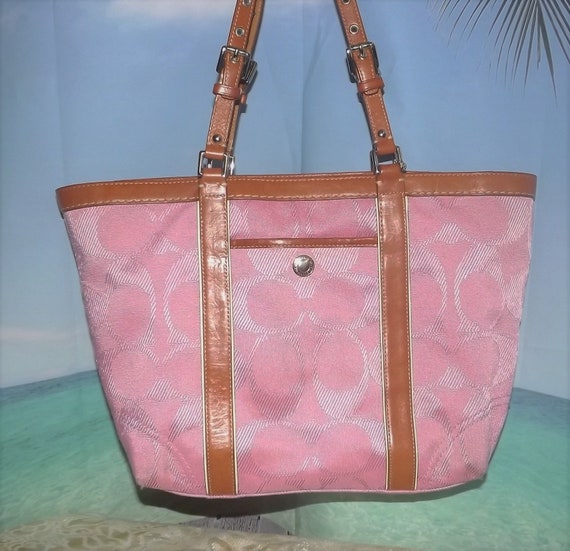 Coach palm tree bag new arrivals