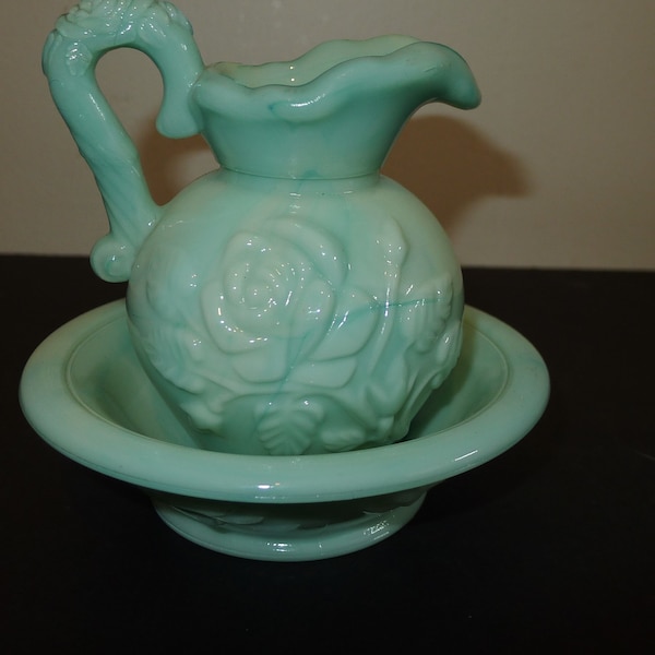 Pale Green Glass Etsy