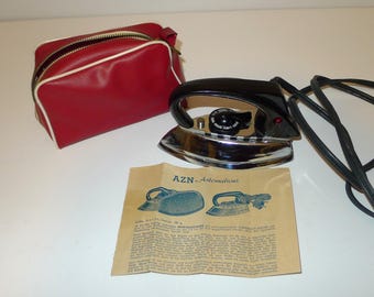 C.Zoeller AZN Automaticus Mini Travel Iron - 1950s/60s