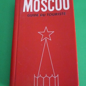 MOSCOU - Guide touristique par Agence de Presse Novosti 1971  en français