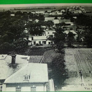Set of 5 postcards of St-Henri de Lévis from the 1940s, unposted