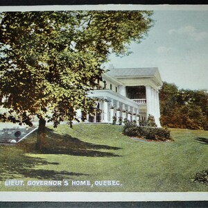 Spencerwood,Résidence du Lieutenant-Gouverneur du Québec vers 1930-Carte postale