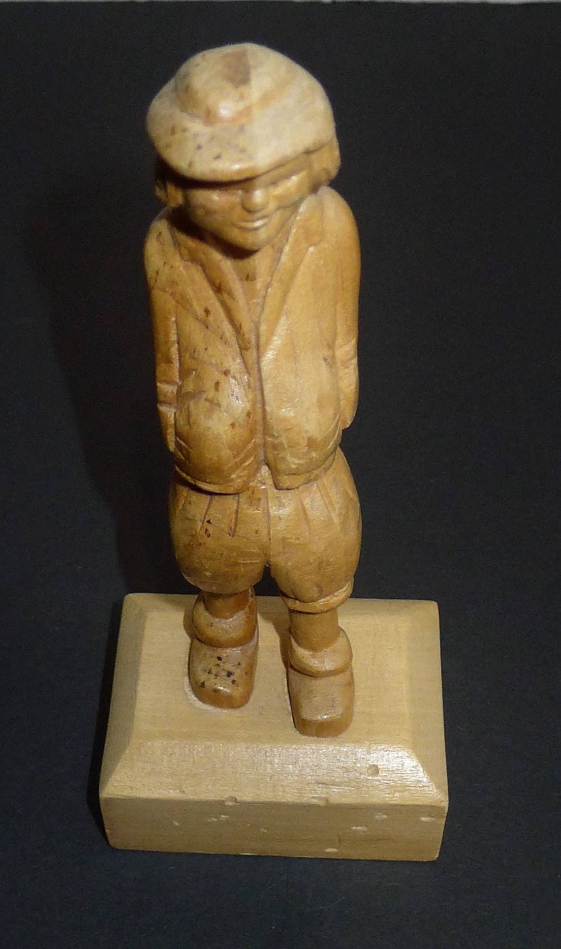 Vintage Quebec Wood Carving Signed Trudel 7 Beautiful Etsy