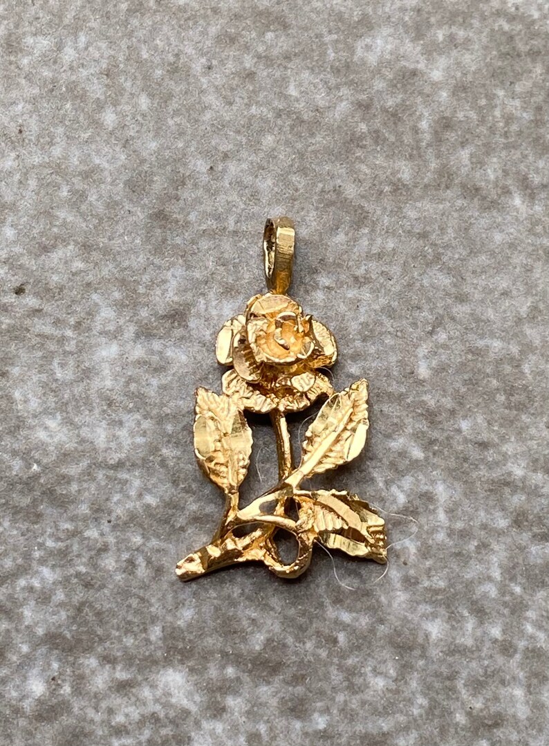 Assorted 14K Yellow Gold Charms Pendants