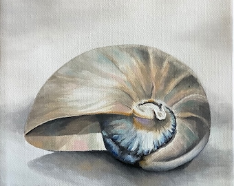 Nautilus Painting Etsy Nautilus Painting Etsy
