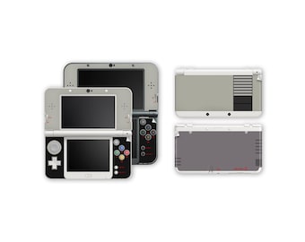 New 3DS and New 3DS XL NES Inspired Skins