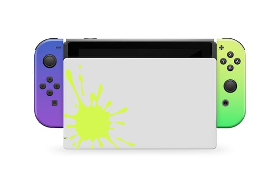 Splatoon de joycons de interruptor personalizado inspirado