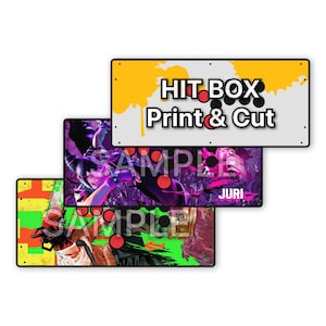 Hit Box Custom Print and Cut