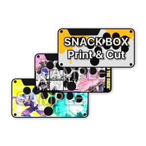 Snack Box Micro JunkFood Arcades Series - Impressão e Corte Personalizados
