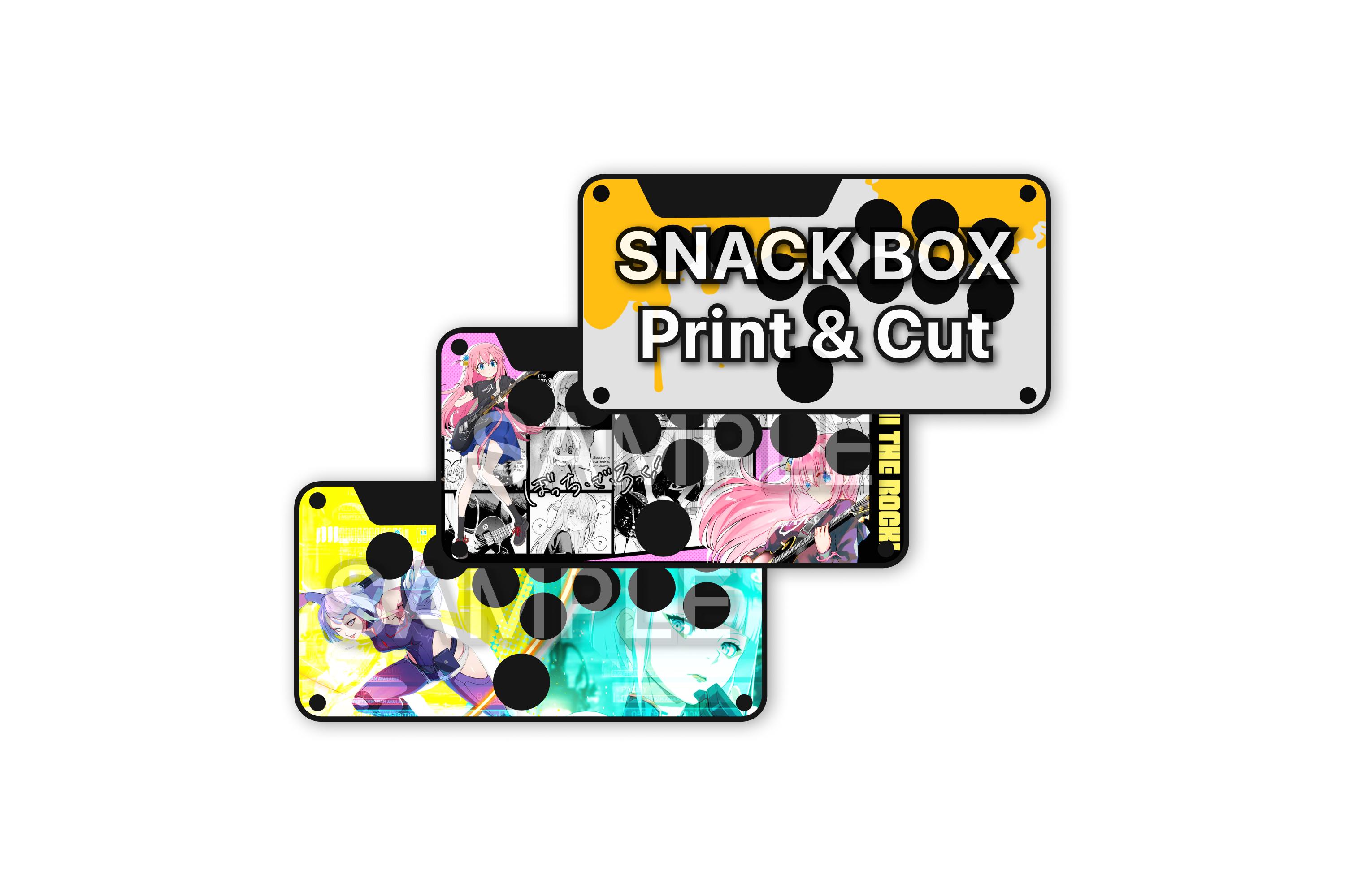 その他 Junk Food Custom Arcades SnackBox MICRO Snack Box Micro Junkfood Arcades Series Custom Print and Cut - Etsy