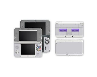 New 3DS and New 3DS XL Super Nintendo SNES Inspired Skins