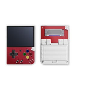 Miyoo Mini Plus Game Boy Inspired Skins Red