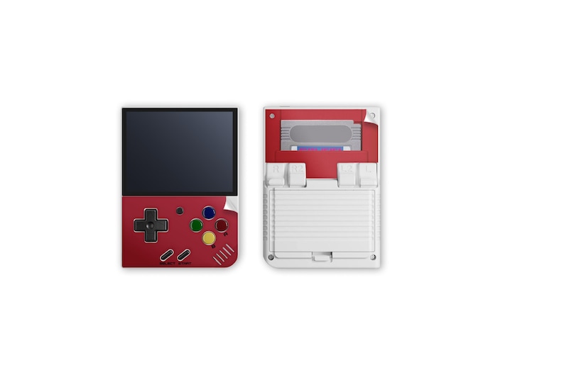 Miyoo Mini Plus Game Boy Inspired Skins Red