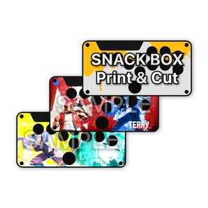 Snack Box Micro JunkFood Arcades Series Custom Print and Cut