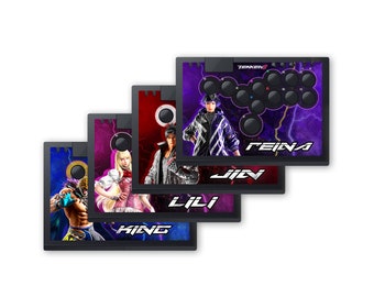 Razer Kitsune Tekken 8 inspired Prints and Stickers