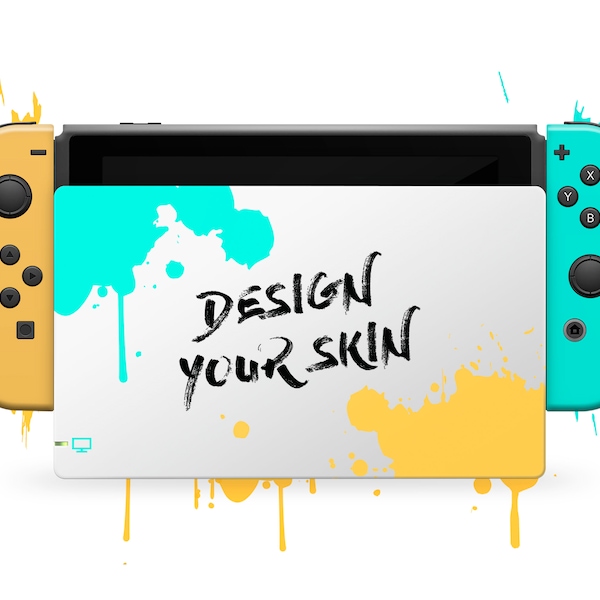 Nintendo Switch Dock en Joy-Con op maat gemaakte skins