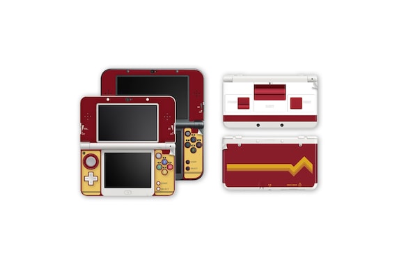ニンテンドー3DS 白と赤セット 3DSのファミコン風スキンが登場 - Etsy 日本