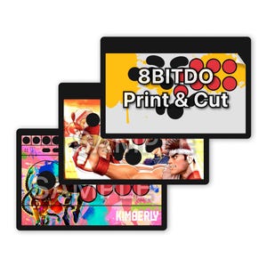 8BitDo Arcade Controller and Stick Custom Print and Cut