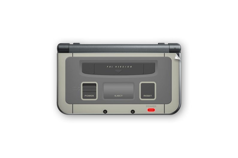 Super Famicom SNES Inspired Skins for New 3DS and New 3DS XL image 6