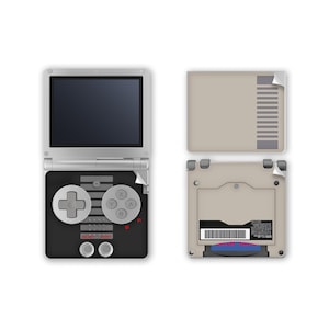 Anbernic RG35XXSP NES Inspired Skins