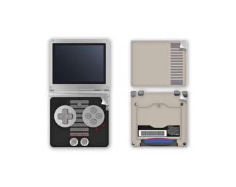Anbernic RG35XXSP NES Inspired Skins