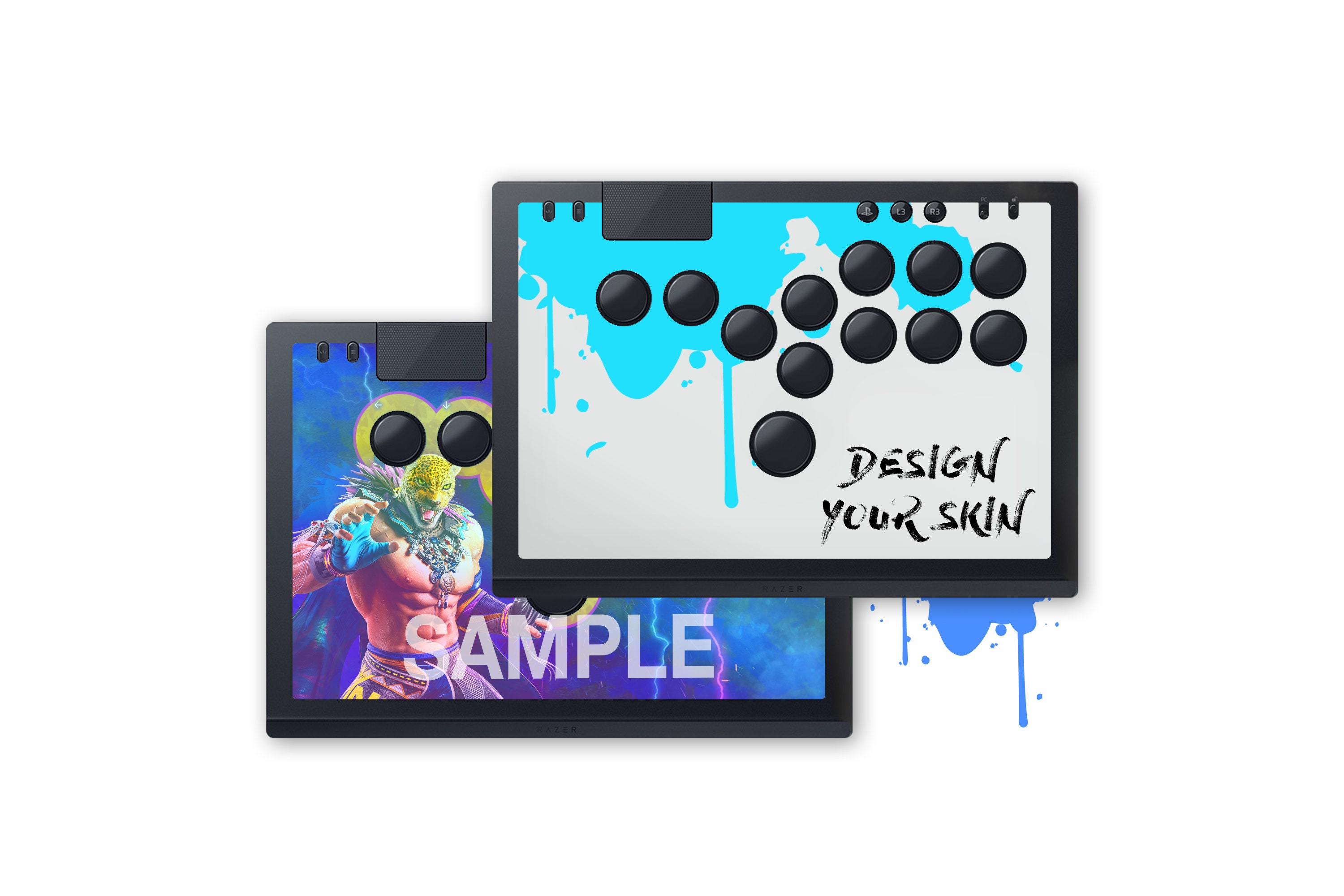 Razer Kitsune Skin Template Released! : r/fightsticks