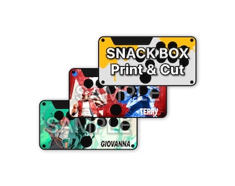 Snack Box Micro Junkfood Arcades Series Custom Print and Cut