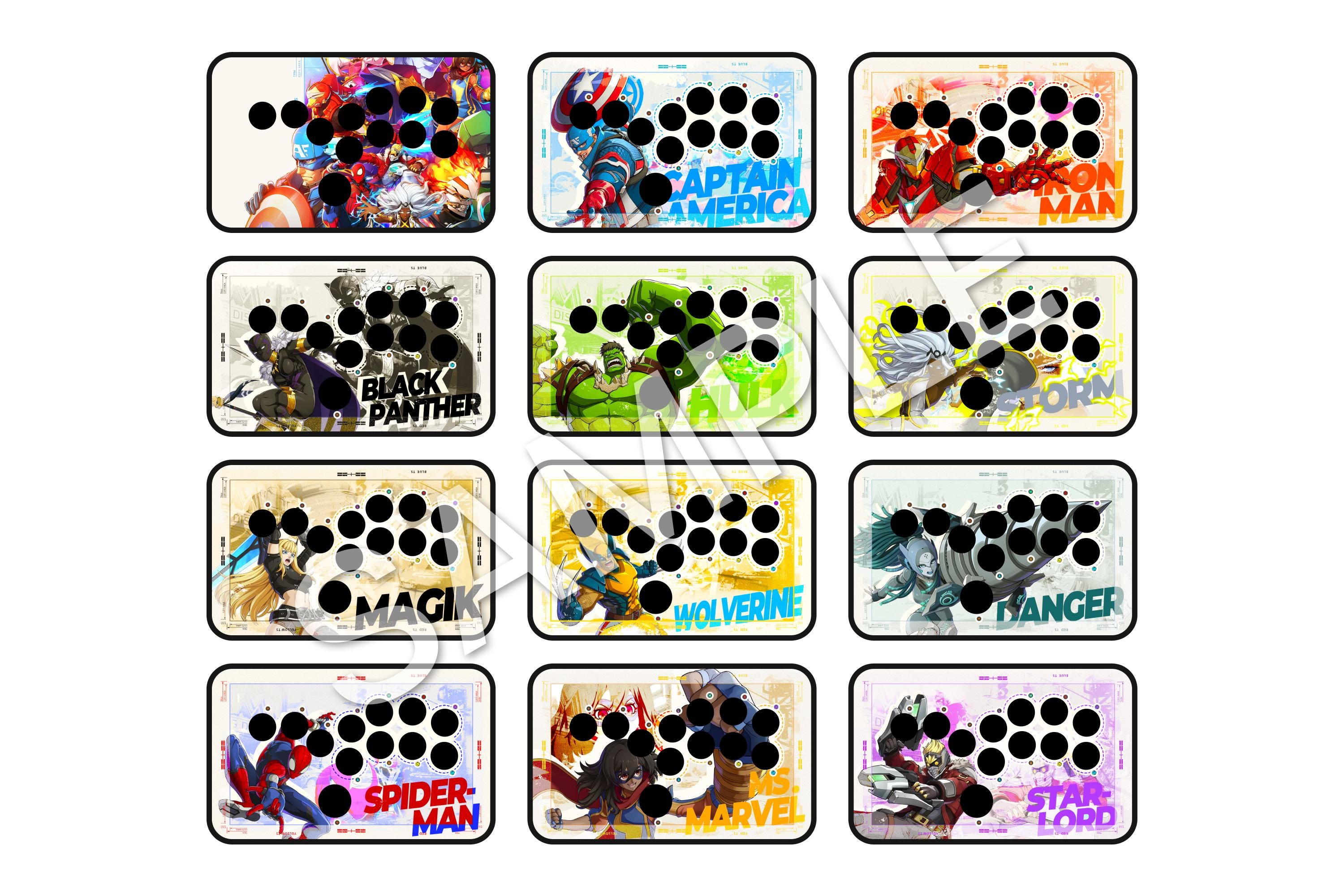 Hit Box Classic ULTRA Crossup and Smashbox Custom Print and Cut - Etsy