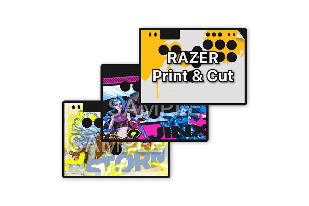 Razer Kitsune Custom Print and Cut - Etsy
