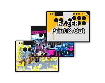 Razer Kitsune Custom Print and Cut