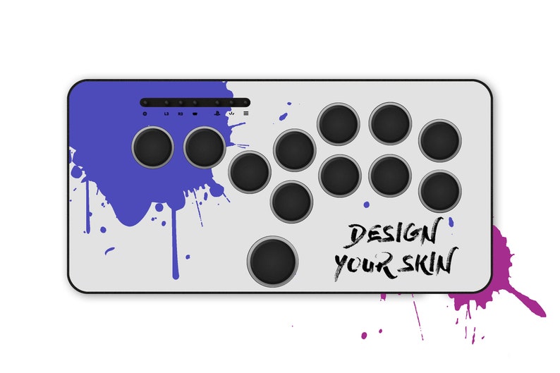 Custom Made to Order Skin for Snack Box Micro Fightstick by Etsy