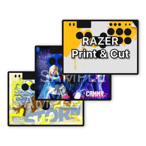 Razer Kitsune Custom Print and Cut