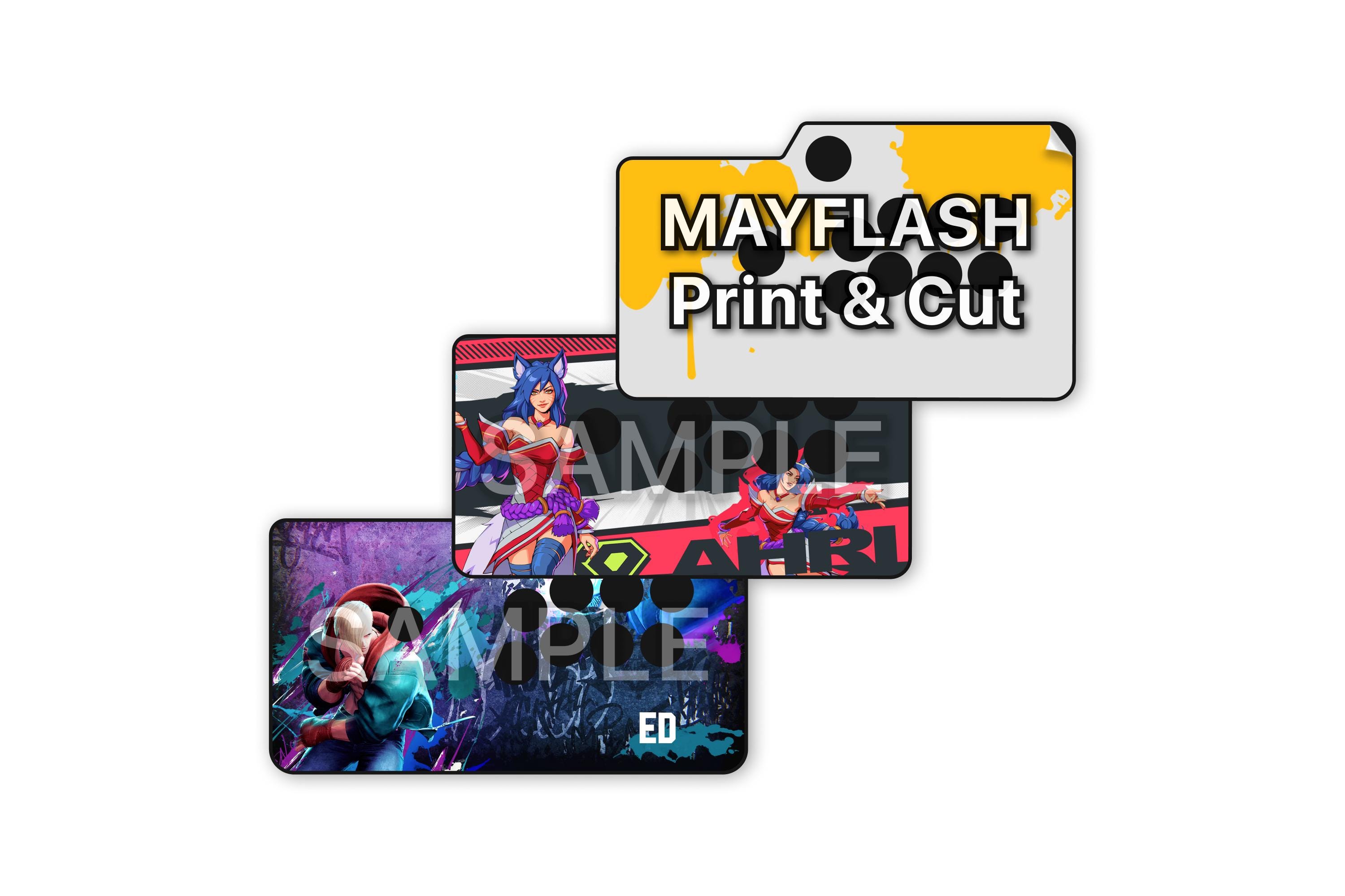 FIGHTING他 プレート 6枚セット Amazon.com: MAYFLASH F700 FLAT Elite Wireless Arcade Stick