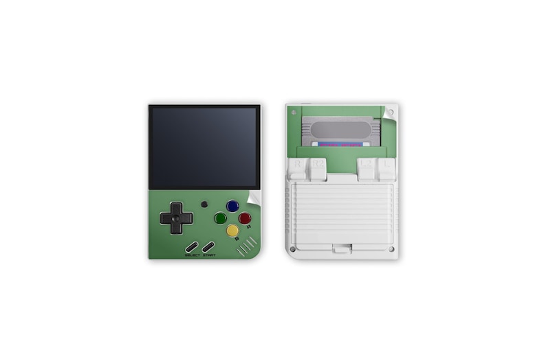 Miyoo Mini Plus Game Boy Inspired Skins Green